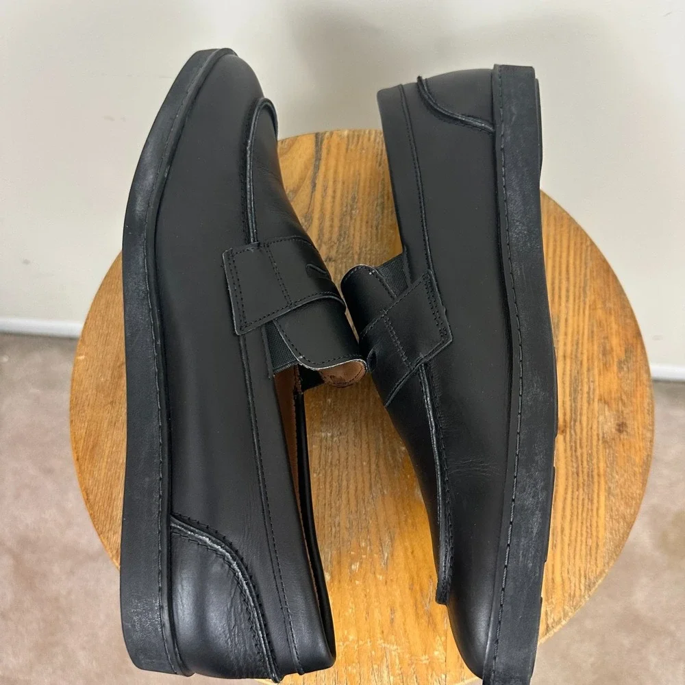 Allen Edmonds Randolph Mens US 10 D Penny Loafers Black Slip On Casual Shoes